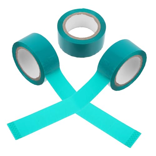 HEALLILY 3 Rollen Klebeband Sich Bewegendes Band Packband Zum Nachfüllen Verpackungsband Für Den Versand Packband Für Den Umzug Packband Für Umzugskartons Green Kleber von HEALLILY