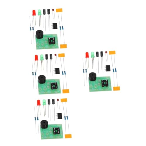 HEALLILY 4 Sätze Elektronischer Bausatz Elektronik Bausatz Elektronik Bauteile Stabiler Multivibrator Elektronikbausatz Selber Machen Elektronik-lernset Epoxidharz 3 Stück * 4 von HEALLILY