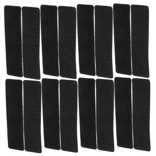 HEALLILY 96 Stk Anti-rutsch- Teppichgreifer Für Teppiche Teppichaufkleber Für Fliesen Klebeband Für Teppich Teppichband Klebeband Für Küchenteppiche Teppichgriffe Black Nylon von HEALLILY