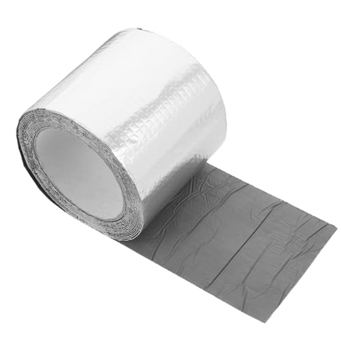 HEALLILY Klebeband Kanaldichtungsmasse Robustes Klebeband Klempnerband Wasserdichtes Klebeband Aluminiumfolienband Wohnmobil Dachlüftungsabdeckung Transparentes Reparaturband UV von HEALLILY