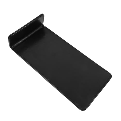 HEALLILY Restaurant-bestelltafel Klemmbrett Mit Speicher Klemmbretter Zwischenablage Kleines Klemmbrett Klemmbrett-menühalter Klemmbrett-clip Klemmbrett Mit Deckel Planke Black Kunstleder von HEALLILY