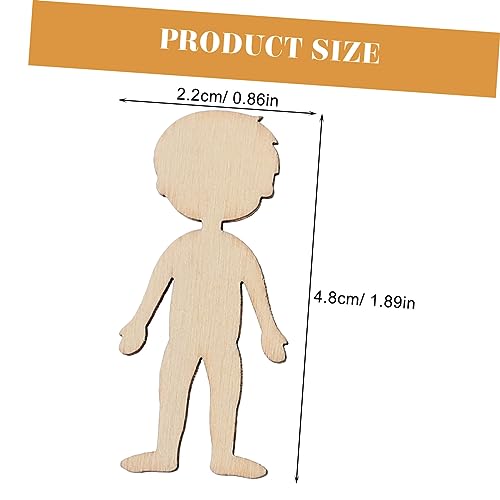 HEALSOPTHY 50 Stück Jungen und Mädchen Holzfiguren zum Bemalen Robuste DIY Holzchips für Naturbelassene Holzscheiben für Basteln und Handwerk Sichere Holzstücke für Kindergartenprojekte HEALSOPTHY 50 Stück Jungen und Mädchen Holzfiguren zum Bemalen Robuste DIY Holzchips für Naturbelassene Holzscheiben für Basteln und Handwerk Sichere Holzstücke für Kindergartenprojekte von HEALSOPTHY