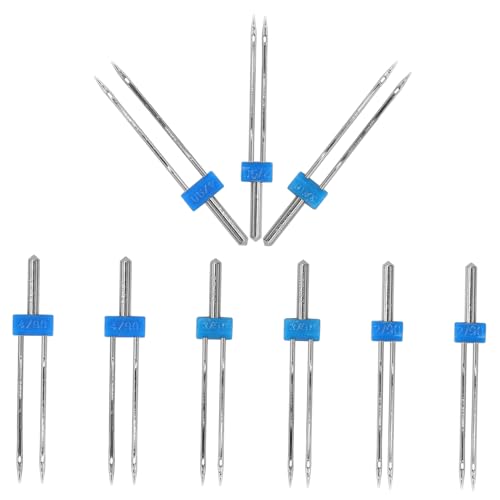 HEALSOPTHY 9 Stück Teiliges Set Verschleißfester Doppelsteppnadeln für Nähmaschinen Langlebige Haushaltsnadeln Vielseitig Einsetzbar für Kompakte Aufbewahrung HEALSOPTHY 9 Stück Teiliges Set Verschleißfester Doppelsteppnadeln für Nähmaschinen Langlebige Haushaltsnadeln Vielseitig Einsetzbar für Kompakte Aufbewahrung von HEALSOPTHY