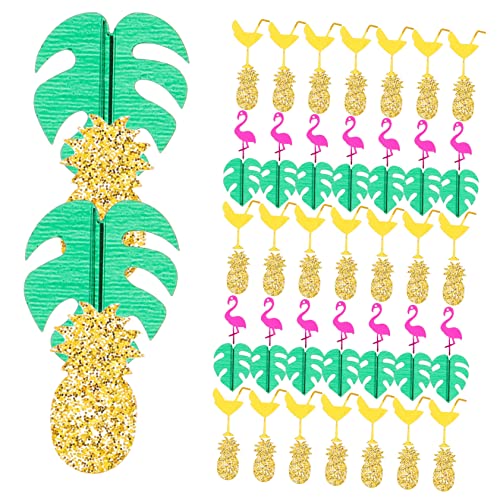 HEALSOPTHY Tropisches Party Konfetti Hawaii Flamingo Ananas Palmenblätter Bunte Tischdekoration für Geburtstag Shower Sommerliche Strandparty Zubehör Glänzende Streudeko für Scrapbook DIY HEALSOPTHY Tropisches Party Konfetti Hawaii Flamingo Ananas Palmenblätter Bunte Tischdekoration für Geburtstag Shower Sommerliche Strandparty Zubehör Glänzende Streudeko für Scrapbook DIY von HEALSOPTHY