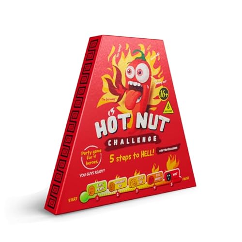 HEART FOR CARDS HOT-NUT Challenge | 1x 24g | Die ultimative Schärfe-Challenge für Dich & Deine Freunde! von HEART FOR CARDS