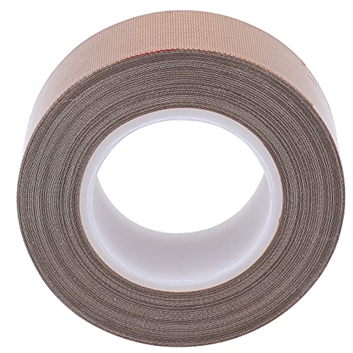 HEEPDD PTFE-Bandrolle, Hochtemperatur-Isolier-Wärmewerkzeug für Vakuumierer, Hitzebeständiges Klebeband für Versiegeler (Dicke 0,25 * Breite 13 mm * Länge 10 m) von HEEPDD