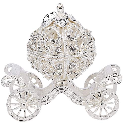 HEEPDD Wohnkultur Ornamente, Verziert Kürbis Wagen Schmuckschatulle Europäischen Stil Kürbis Wagen Ornament Schmuck Veranstalter Schreibtisch DekorationOrnamente von HEEPDD