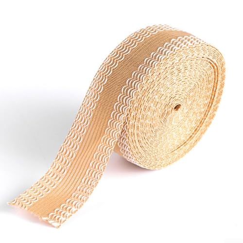 HEIBTENY Semming Tape Semming Tape Vorhang 25 Mm X 5 M/1 Zoll X 5,4 Yards (yellow) von HEIBTENY