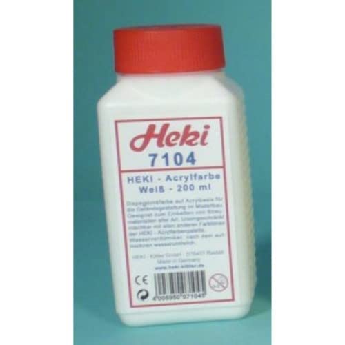 Heki 7104 Acrylfarbe Schneeweiss von HEKI