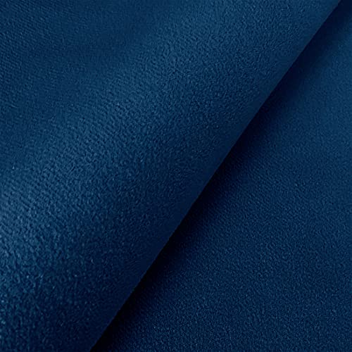 HEKO PANELS Stoff Meterware Polsterstoff Meterware - Polyester Möbelstoff Meterware für Sofa Sessel und Stuhl - Flammhemmender Stoff - Blau von HEKO PANELS