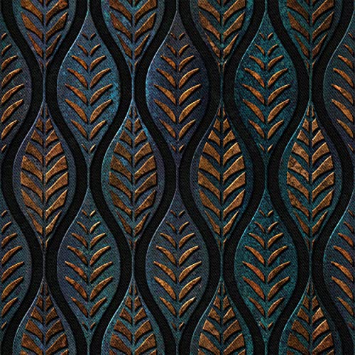 HEKO PANELS Stoff Oxford Meterware Canvas-Stoff Polyester Zum Nähen Nähstoffe Möbelstoffe Dekostoffe Handwerken Wasserabweisend Ornamenten Blätter 3 Meter 155 x 300 cm, DX1321/3mb HEKO PANELS Stoff Oxford Meterware Canvas-Stoff Polyester Zum Nähen Nähstoffe Möbelstoffe Dekostoffe Handwerken Wasserabweisend Ornamenten Blätter 3 Meter 155 x 300 cm, DX1321/3mb von HEKO PANELS