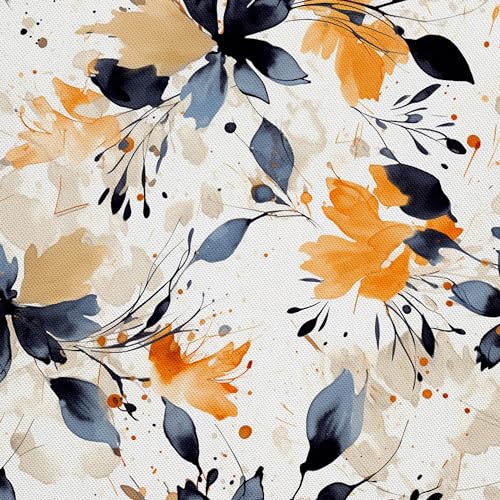 HEKO PANELS Stoff Oxford Wasserdichte Meterware Canvas-Stoff Polyester Nähstoff Dekostoffe Handwerken Wasserabweisend Blickdicht Blumenmuster Blumen Aquarell Wasserfarbe 1 Meter 155 x 100 cm DX2038 HEKO PANELS Stoff Oxford Wasserdichte Meterware Canvas-Stoff Polyester Nähstoff Dekostoffe Handwerken Wasserabweisend Blickdicht Blumenmuster Blumen Aquarell Wasserfarbe 1 Meter 155 x 100 cm DX2038 von HEKO PANELS