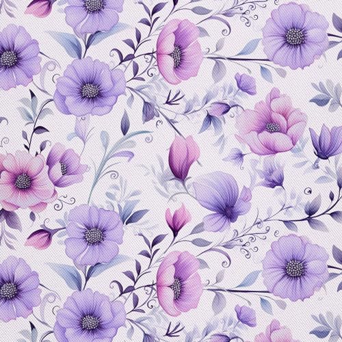 HEKO PANELS Stoff Oxford Wasserdichte Meterware Canvas-Stoff Polyester Nähstoff Dekostoffe Handwerken Wasserabweisend Blickdicht Blumenmuster Blumen Aquarell Wasserfarbe 1 Meter 155 x 100 cm DX2598 HEKO PANELS Stoff Oxford Wasserdichte Meterware Canvas-Stoff Polyester Nähstoff Dekostoffe Handwerken Wasserabweisend Blickdicht Blumenmuster Blumen Aquarell Wasserfarbe 1 Meter 155 x 100 cm DX2598 von HEKO PANELS