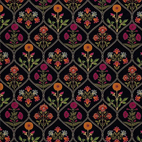 HEKO PANELS Oxford Wasserdichte Meterware Canvas-Stoff Polyester Zum Nähen Nähstoffe Dekostoffe Wasserabweisend Blickdicht Dunkle Blumen 1 Meter 155 x 100 cm HEKO PANELS Oxford Wasserdichte Meterware Canvas-Stoff Polyester Zum Nähen Nähstoffe Dekostoffe Wasserabweisend Blickdicht Dunkle Blumen 1 Meter 155 x 100 cm von HEKO PANELS