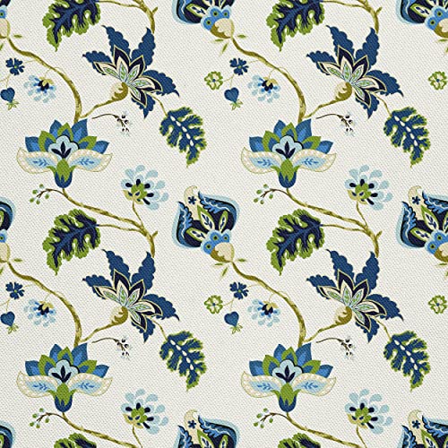 HEKO PANELS Stoff Oxford Wasserdichte Meterware Canvas-Stoff Polyester Stoff Zum Nähen Nähstoffe Möbelstoffe Dekostoffe Handwerken Wasserabweisend Blickdicht Blumen Vintage 3 Meter 155 x 300 cm von HEKO PANELS