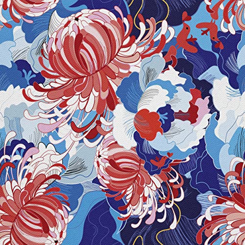 HEKO PANELS Stoff Oxford Wasserdichte Meterware Canvas-Stoff Polyester Stoff Zum Nähen Nähstoffe Möbelstoffe Dekostoffe Wasserabweisend Blickdicht Blumen Bunt 5 Meter 155 x 500 cm HEKO PANELS Stoff Oxford Wasserdichte Meterware Canvas-Stoff Polyester Stoff Zum Nähen Nähstoffe Möbelstoffe Dekostoffe Wasserabweisend Blickdicht Blumen Bunt 5 Meter 155 x 500 cm von HEKO PANELS