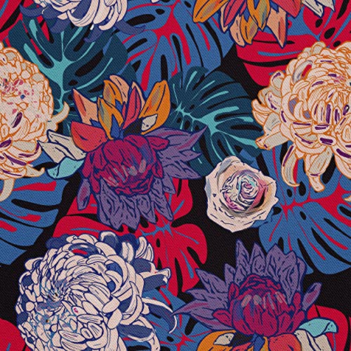 HEKO PANELS Stoff Oxford Wasserdichte Meterware Canvas-Stoff Polyester Stoff Zum Nähen Nähstoffe Möbelstoffe Dekostoffe Wasserabweisend Blickdicht Pfingstrose Rose Monstera 3 Meter 155 x 300 cm HEKO PANELS Stoff Oxford Wasserdichte Meterware Canvas-Stoff Polyester Stoff Zum Nähen Nähstoffe Möbelstoffe Dekostoffe Wasserabweisend Blickdicht Pfingstrose Rose Monstera 3 Meter 155 x 300 cm von HEKO PANELS