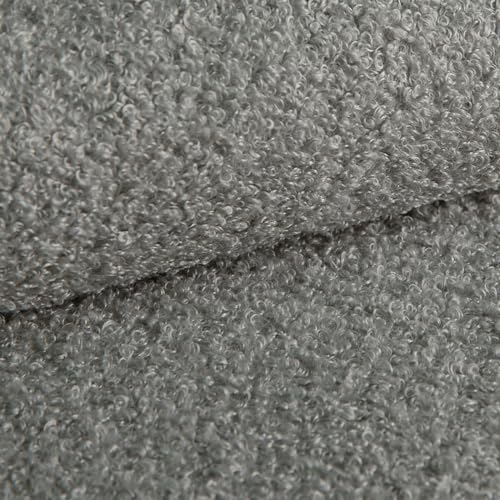 Heko Panels Bouclé Stoff Polsterstoff Boucle Möbelstoff Frottier-Velours Schwer Entflammbar Meterware Stoff Zum Nähen Für Deko Kissenbezüge Wohntextilien 500 x 142 cm Grau Tena Heko Panels Bouclé Stoff Polsterstoff Boucle Möbelstoff Frottier-Velours Schwer Entflammbar Meterware Stoff Zum Nähen Für Deko Kissenbezüge Wohntextilien 500 x 142 cm Grau Tena von HEKO PANELS