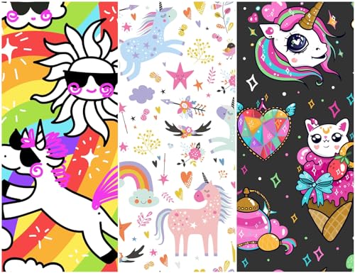 Heko Panels Oxford Stoff Panel Wasserdicht Mit 3 Mustern Canvas-Stoff Polyester Stoff Zum Nähen Nähstoffe Dekostoffe Wasserabweisend Blickdicht 121,5 x 153 cm Einhörner Unicorns Heko Panels Oxford Stoff Panel Wasserdicht Mit 3 Mustern Canvas-Stoff Polyester Stoff Zum Nähen Nähstoffe Dekostoffe Wasserabweisend Blickdicht 121,5 x 153 cm Einhörner Unicorns von HEKO PANELS