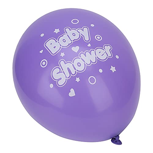 20 Stück 12-Zoll-Latexballons mit Buchstabendruck Babypartys, Geburtstagsfeiern, Gastgeschenke (Rosa) von HELEVIA