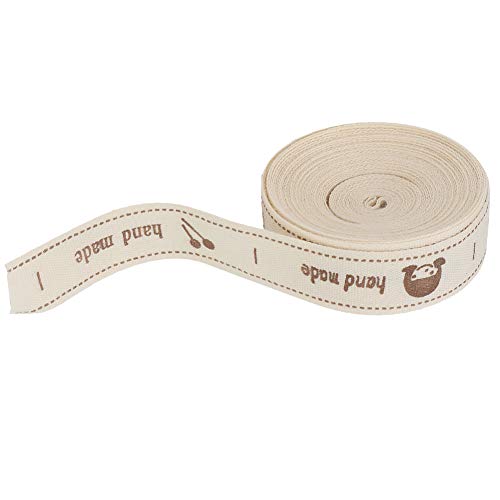 Baumwollband, handgefertigt, Schriftarten, 1,5 cm, für Geschenkverpackung (handgefertigter englischer Frauenkopf) von HELEVIA