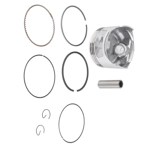 Kolbenbolzenringsatz, Zinklegierung, Einfache Installation, Rostfreier Kolbenbolzenringsatz für 188F GX390-Motor von HELEVIA