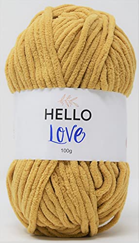 HELLO LOVE Garn, Sand, 100 g von Hello Love