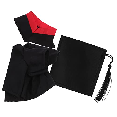 HEMOTON 1 Satz Puppen Abschlusskleid Puppen Abschlusskleidung Für Die Dekoration Puppen Abschluss Outfit Puppenzubehör Plüschpuppen Abschlussmütze Kleidung Abschlusspuppen Outfits von HEMOTON