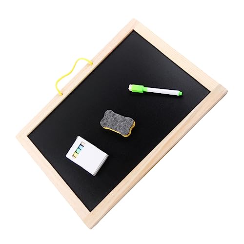 HEMOTON 1 Set Kleine Tafel Whiteboard Radiergummi Kreide Whiteboard Tafel Großes Whiteboard Zeichenbrett Kreidetafel Whiteboard Mini Whiteboard Staffelei Holz von HEMOTON