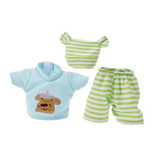 HEMOTON 10 Puppenkleidung aus Vinyl Puppenkleidung für Jungen Kleidung für Puppen Puppenkleidung Puppen Outfits Puppenmode Puppenkleidung zum Spielen Kleidung für Stofftiere Baumwolle von HEMOTON