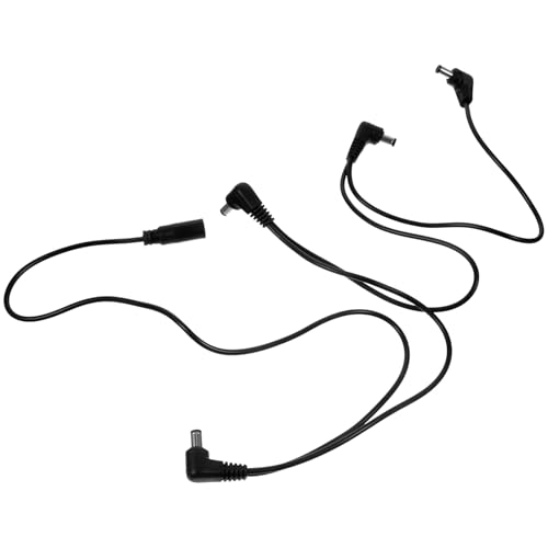 HEMOTON 1stk Effekt Netzkabel Lautsprecherkabel Patchkabel Gitarre Gitarreneffektor Verbindungsleitung Gitarren-patchkabel Effektpedale Gitarrenkabel Flaches Patchkabel Headset-adapter Pvc von HEMOTON