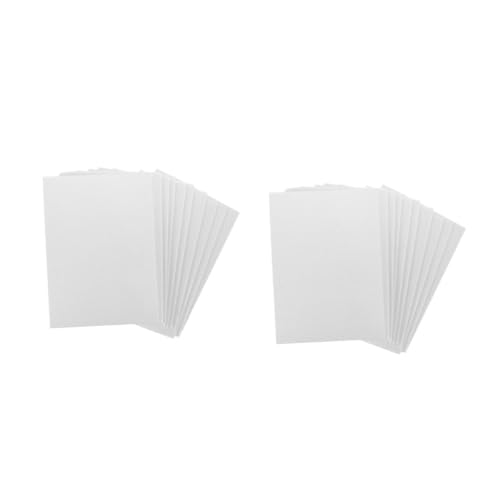 HEMOTON 20 Pcs Zeichenbrett Für Diy-versorgung Diy-papierschäume Zubehör Basteln Schäume Selber Machen Bastelbedarf Bastelzubehör Bastelschäume Druckplatten Diy Zubehör Weiß Schaum von HEMOTON