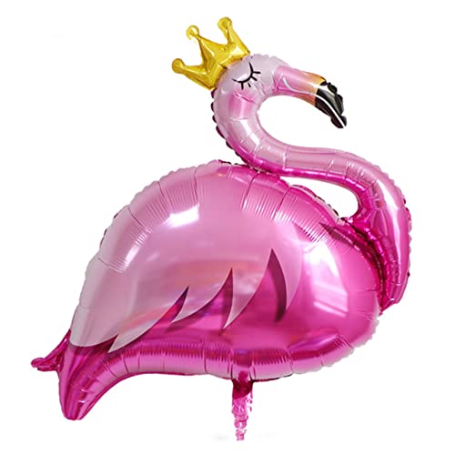 HEMOTON 3St Hawaii-Ballon ballon set luftballons set party dekoration Ballon-Set Tank Ballonpumpe hochzeitsgeschenk gastgeschenke hochzeit Partyballons Luftballons aus Aluminiumfolie Rosa von HEMOTON