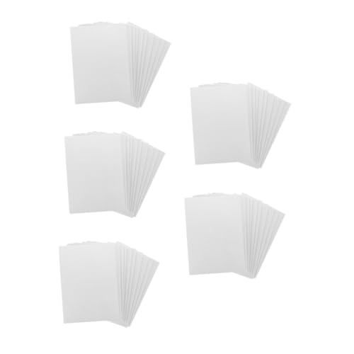 HEMOTON 50 Pcs Zeichenbrett für schaumstoffplatten Malerei für Malpapier mit Schaumstoffstruktur Bastelschaum Schaumstrukturpapier Schaumstoff-Druckplatten Bastelbedarf Weiß von HEMOTON