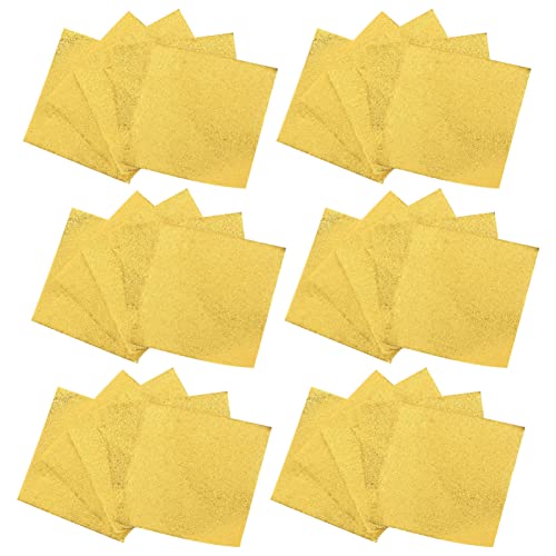 HEMOTON 500 Stück Goldenes Seidenpapier Strapazierfähiges Geschenkpapier Verpackung Von Schokoriegeln Backformen Aus Aluminium Verpackungspapiere Für Plätzchen Metall Geschenktasche von HEMOTON