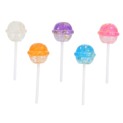 HEMOTON Miniatur Fake Lollipops Resin Charm Zubehör Für Die Herstellung Von Armbändern Und Ohrringen von HEMOTON