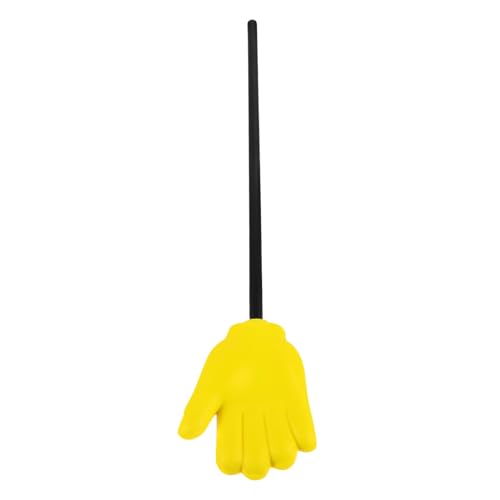 HEMOTON Gestenstock Hochzeitsparty lustiges party zubehör rollenspiel Prank Prop Hochzeit Hand-Zeiger-Stick Handzeiger für Hochzeitsfeier-Zeiger Zeigerstab Plastik Yellow von HEMOTON