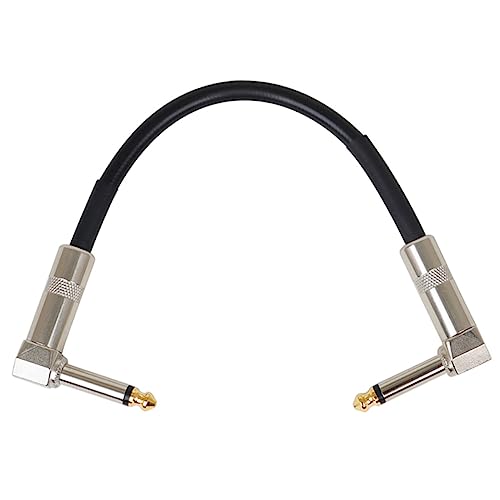 HEMOTON Gitarren Effektor Netzkabel Schwarzes Pvc Schwarzes Leder Netzteil Gitarren Effekt Netzteil Gitarren Effekt Zubehör Metall von HEMOTON