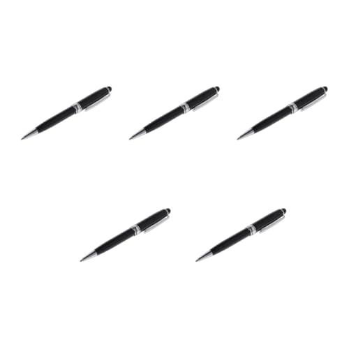 Exquisiter Signierstift, Metall-Kugelschreiber, 1,0 mm, nachfüllbar, Business-Stift für Hotelempfang, Gäste-Anmeldestift, Kugelschreiber, schwarzer Kugelschreiber, blauer Kugelschreiber, sortiert von HENANX