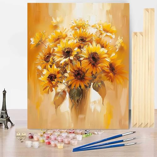 Malen Nach Zahlen Sonnenblume Malen Nach Zahlen Erwachsene mit Rahmen, Paint by Numbers Blume Paint by Numbers Adult Inklusive 3 Pinsel und Acrylfarbe für Zimmer Deko Wohnzimmer 20 X 30 CM -j250355 Malen Nach Zahlen Sonnenblume Malen Nach Zahlen Erwachsene mit Rahmen, Paint by Numbers Blume Paint by Numbers Adult Inklusive 3 Pinsel und Acrylfarbe für Zimmer Deko Wohnzimmer 20 X 30 CM -j250355 von HENJGWEG