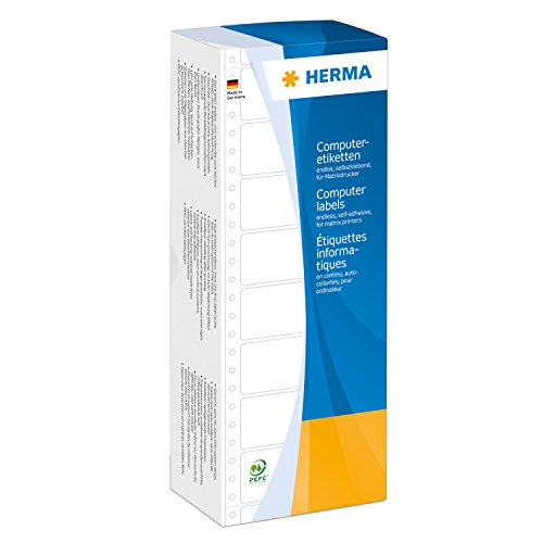 HERMA Computeretiketten endlos 88,9x23,0mm 1-bahnig VE=6000 Stück von HERMA