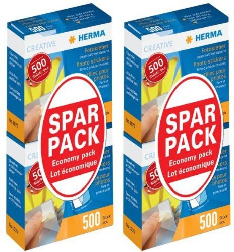 Herma Fotokleber Doppelpack 4x500 St. Sparpack von HERMA