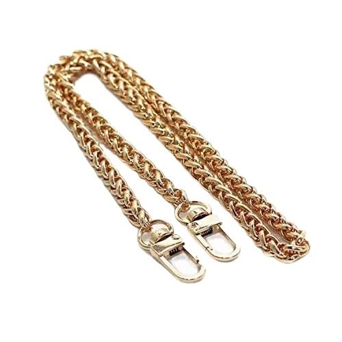 HESHUYAN Taschenkette 316L Edelstahl Solide Metall Tasche Kette Multi Funktion Kann Verwendet Werden Halsketten Hosen Strap Zubehör DIY Geschenk Kette FüR Tasche(Width 6mm Stely 7,Length 120cm) von HESHUYAN