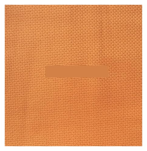 HEUchuan Kreuzstich-Stoff 50x50cm 100x100cm 145x100cm 100x50cm 14ct Kreuzstich Stoff Leinwand DIY handgefertigt(Deep Yellow,100x100cm) von HEUchuan