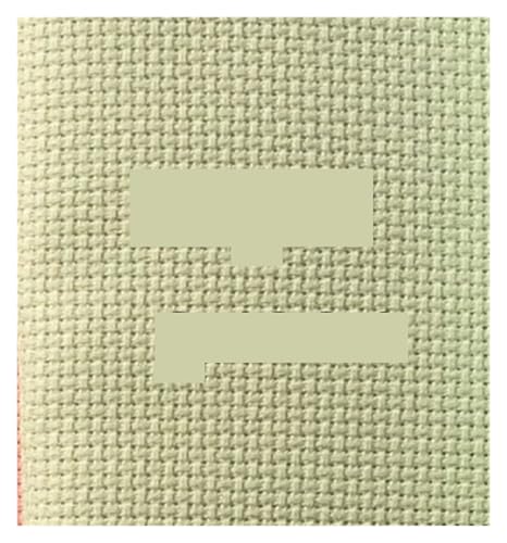 HEUchuan Kreuzstich-Stoff 50x50cm 100x100cm 145x100cm 100x50cm 14ct Kreuzstich Stoff Leinwand DIY handgefertigt(Light Green,100x100cm) von HEUchuan