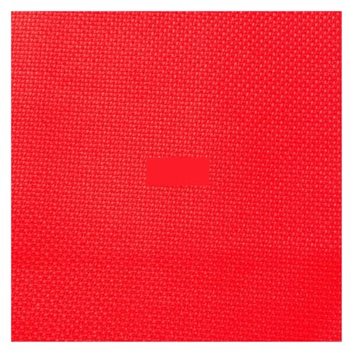 HEUchuan Kreuzstich-Stoff 50x50cm 100x100cm 145x100cm 100x50cm 14ct Kreuzstich Stoff Leinwand DIY handgefertigt(Red,100x100cm) von HEUchuan