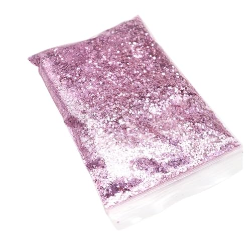 Nagellack, 50 g, Lila, gemischte Serie aus feinen und glänzenden Flocken, gemischter Nagellack-Glitzerpuder, geeignet for gelartiges Nagellack-Make-up(225 50g) von HEXHUASR