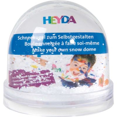 Schneekugel mit Bildfach von HEYDA