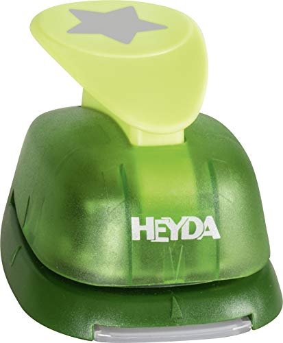 Heyda 203687553 Motivstanzer XXL Motivgröße circa 4,8 cm, Motiv Stern von Heyda