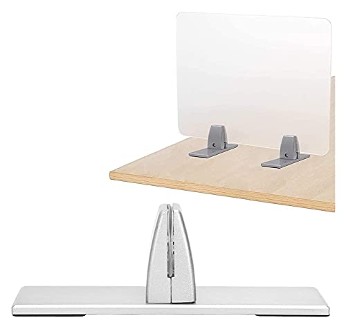 Schreibtisch-Trennwand-Clips, Bildschirm-Clip aus Aluminiumlegierung für den Schreibtisch, Büro-Trennwand-Clip, Bildschirm-Schallwand-Clip, Holz-Clip, Glas-Befestigungsclip ZTT von HEYDGBBZ